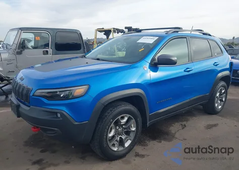 2019 Jeep Cherokee Trailhawk Elite 4X4 из США, поврежденный, VIN 1C4PJMBN3KD163233